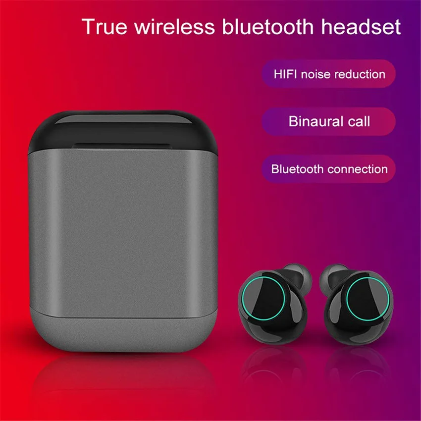 Оригинальные наушники S7 TWS Bluetooth, беспроводные bluetooth-наушники, стереогарнитура, bluetooth-наушники с микрофоном, зарядная коробка