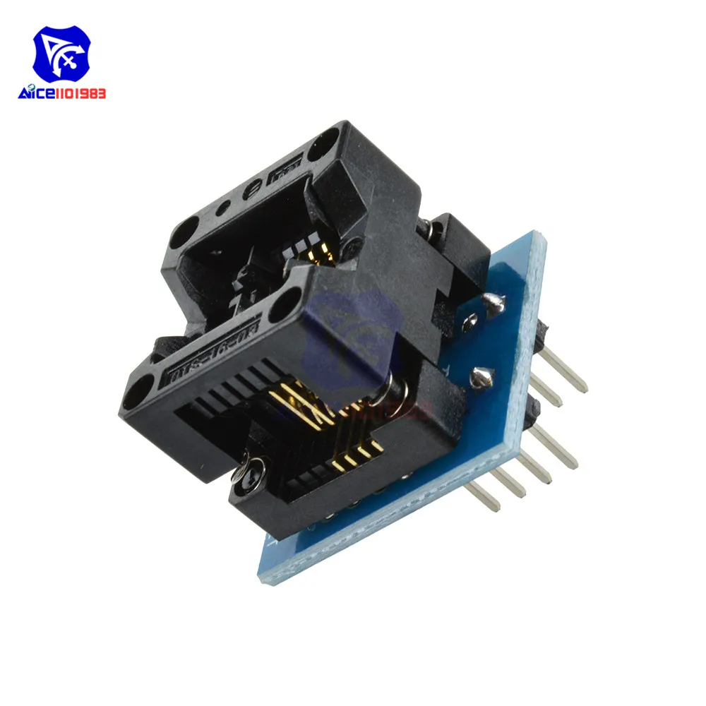 Узкий модуль преобразователя SOIC8 SOP8 в DIP8|soic8 sop8|hot salemodule adapter |