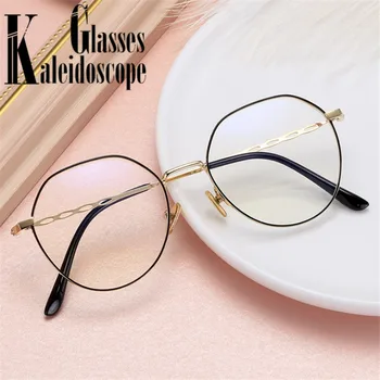 

Retro Irregular Glasses Frame Women Personality Myopia Spectacle Frames Men Computer Gaming Eyeglasses Transparent Glasses