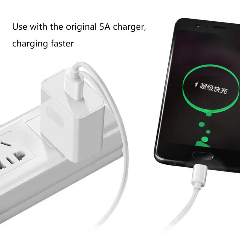 25 см-2 м USB C кабель 5A Supercharge usb type C кабель для huawei p20 Быстрая зарядка быстрое зарядное устройство кабель для Honor V10