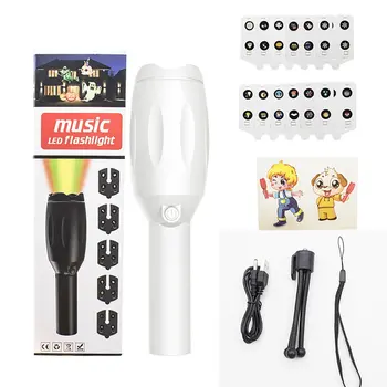 

12pcs Projection Music Film Lamp Creative Light Household Decorations useful