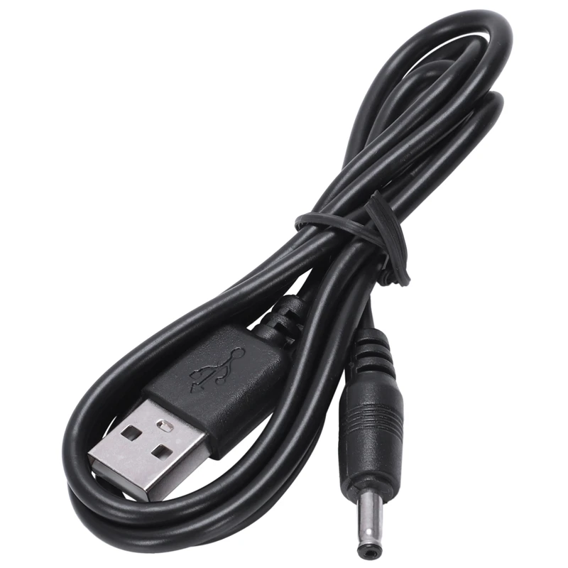 Мода USB 2,0 A Тип Мужской к одному 3,5 мм Jack DC кабель питания шнур черный 20"
