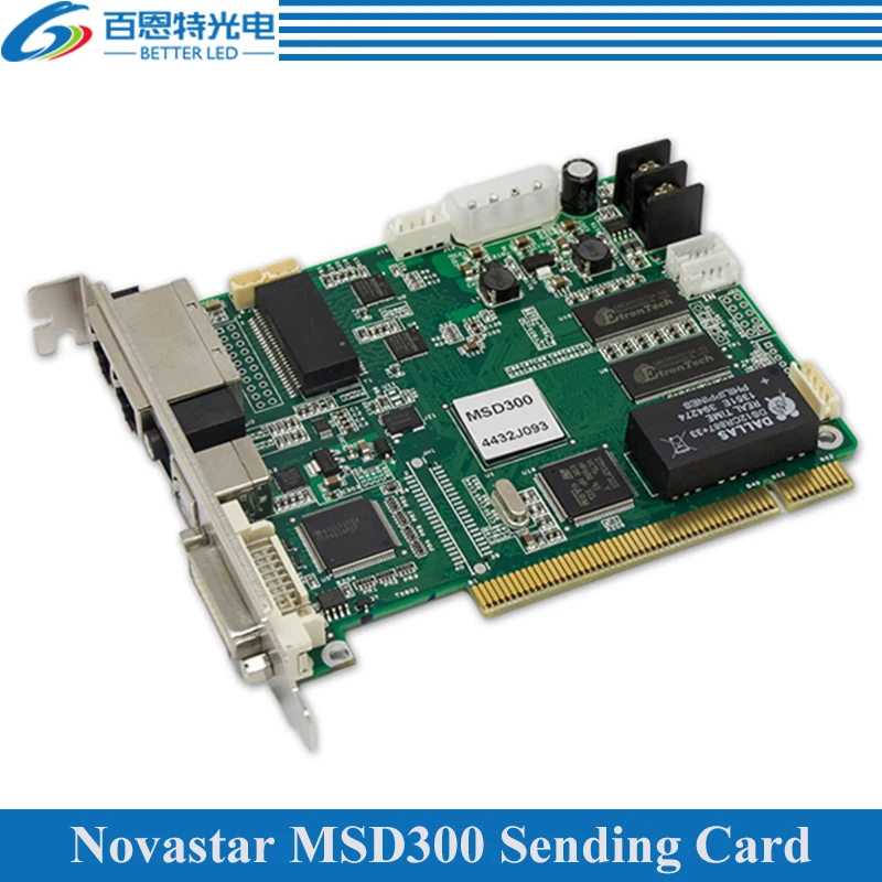 NOVASTAR MSD300 светодиодный дисплей отправляющая карта наружный и внутренний