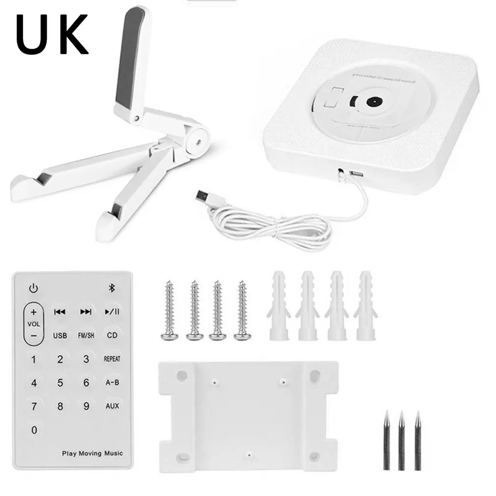 Настенный CD-проигрыватель беспроводной портативный домашний телефон с