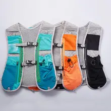 Hot Outdoor Running Vest Breathable Quick-Dry Phone Vest Top Bag Hydration Backpack Fitness Sportswear Vest