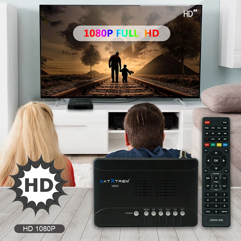 Satxtrem X800 спутниковый ресивер для Цифровое телевидение DVB S2 Индия Satelite декодер DVB-S2 Box HD ТВ тюнер dvbs2 1080p Европа Clines