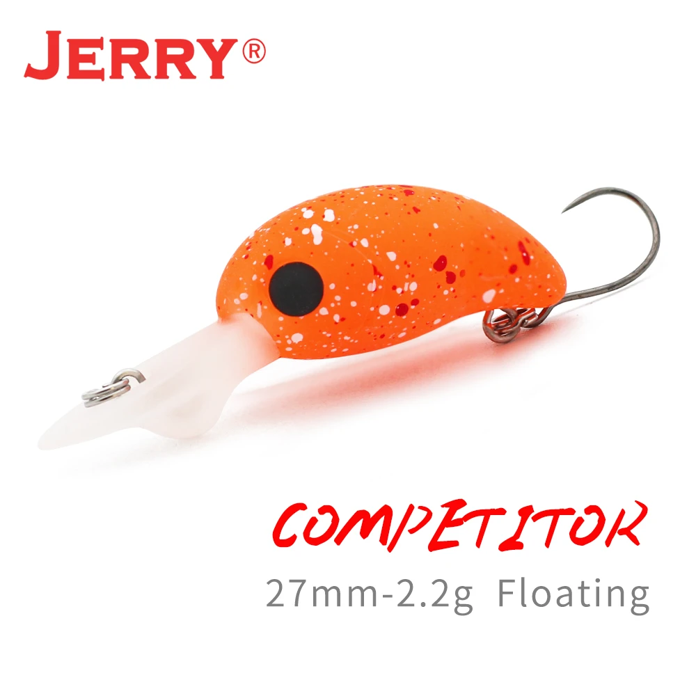 Jerry ライバルエリアトラウトマイクロワブラーハード餌人工クランクプラグルアー湖釣具低音パーチ Fishing Lures Aliexpress