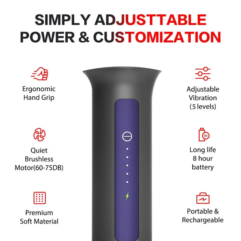  Massage muscle relaxation gun fascia at home deep load dynamic therapy vibrating box portable packa