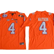 Мужская футболка Clemson Tigers DeShaun Watson 4 Diamond Quest Limited
