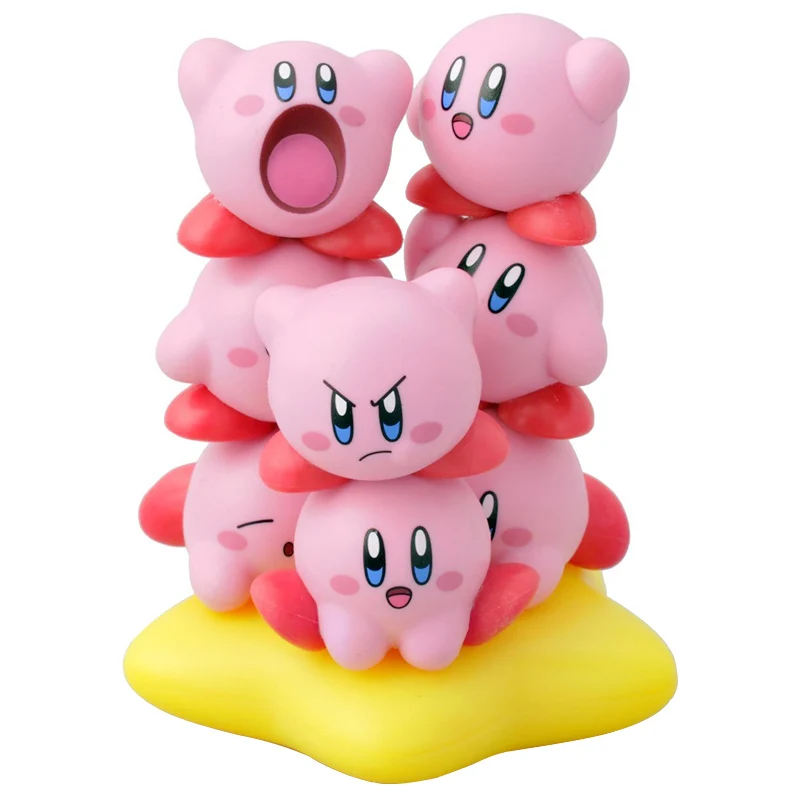 11 шт./компл. tkawsum Ali Star Kirby Приключения Игра воплощение фигурок японское аниме Мини