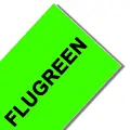 black on flugreen
