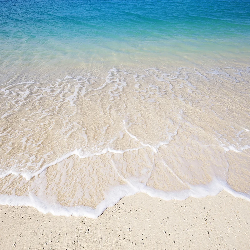 На заказ самоклеющиеся обои для пола, современный пляж, морская вода, 3D плитка для пола, наклейка для ванной, кухни, Papel De Parede, 3D Sala