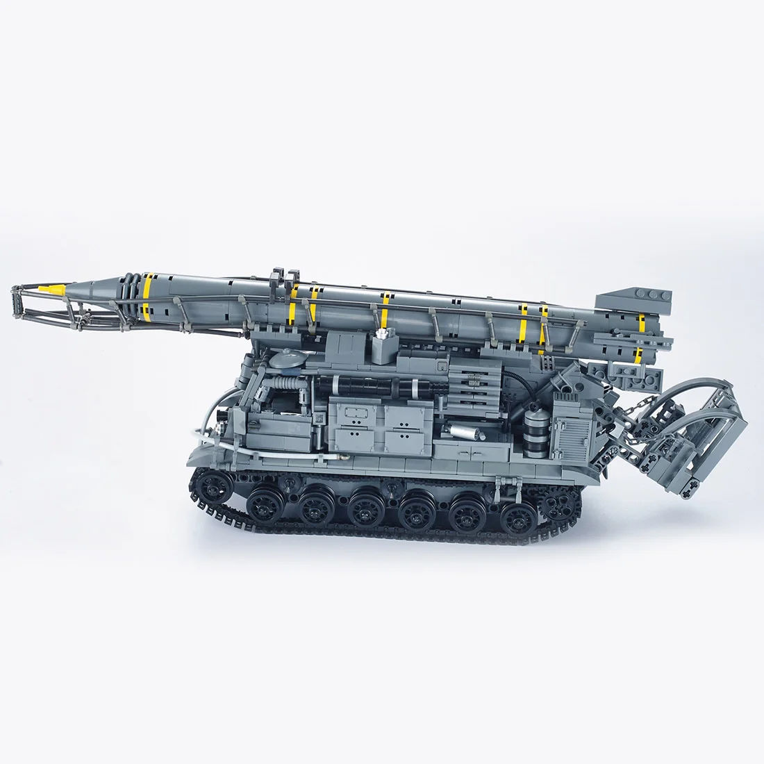 1750 шт DIY маленькие частицы Военная серия строительный блок модель головоломка сборная игрушка-8U218 тел 8K11 танк