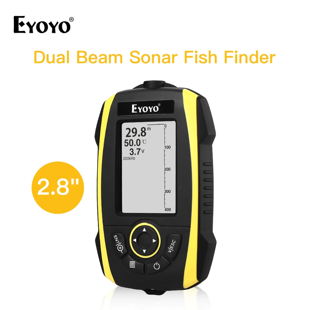 

Eyoyo E4 Fish Finder echo sounder Transducer Fishfinder fishing echo sounder segnalatori acustici pesca echosada bezprzewodowa