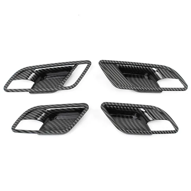  weyi Fit for MG 5 MG5 2020 2021 Car Door Handle Cover Trim  Decoration Protective ABS Sticker Molding Accessories (Color Name : Carbon  Black) : Automotive