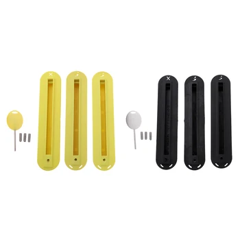 

6PCS Surfboard Fins Set Future Surfboard Fin Box Plugs Fin Key Accessory 01