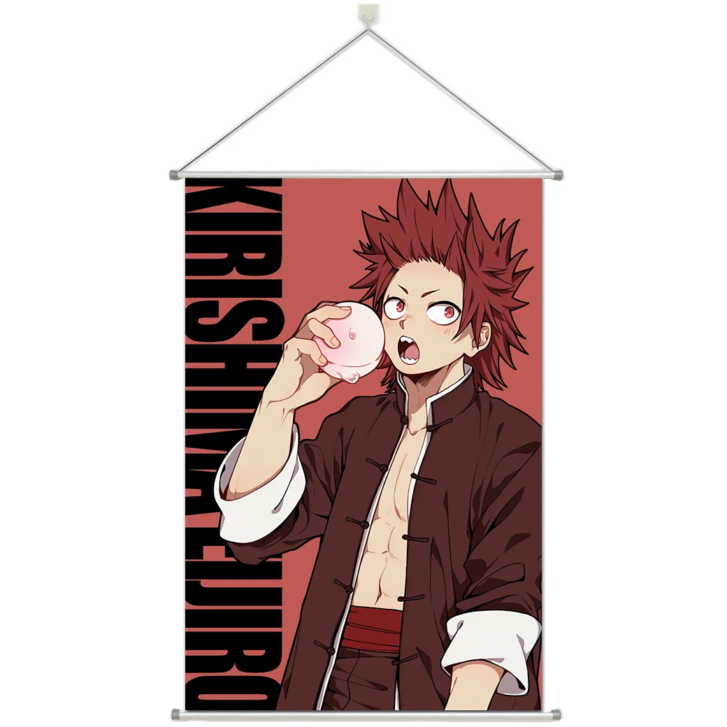 Аниме Boku no Hero моя Академия Kirishima Eijiro рекламируемый на заказ настенный плакат из