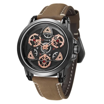 

Mens Watch Top Brand Sport Wristwatch Leather Strap Stainless Steel Military Quality A Fashion Elegant Dress Male Bracelet Clock