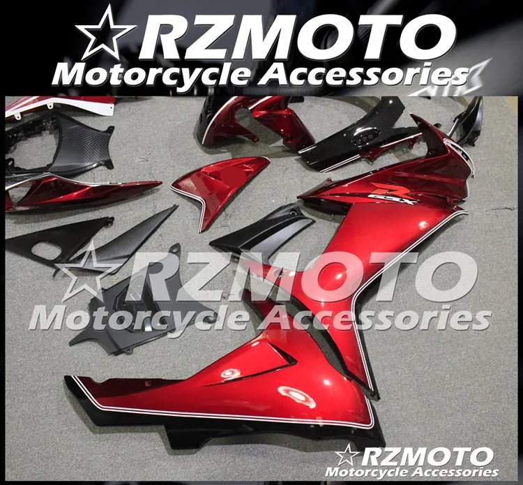 ABS мотоцикл обтекатель комплект для SUZUKI GSXR600 750 L1 L2 L3 2011- год кузов литьевая форма Магазин № 1171