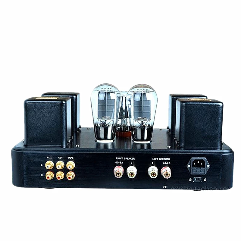 

MC300EAR tube amplifier high-end 300B vacuum tube amplifier is compatible with headphone amplifier 8W*2, Frequency 19Hz~ 45KHz