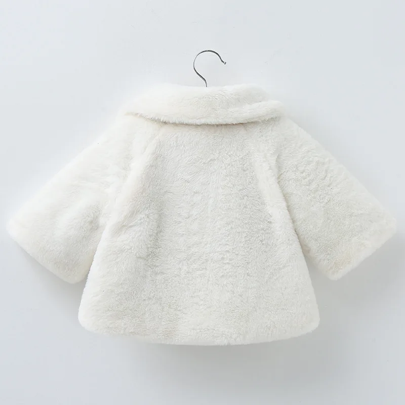 Winter Girls Coats Christmas Children Spring Clothes Windproof Retro Cloak Jacket Kids Warm Cotton Infant Girls Outerwear Coats