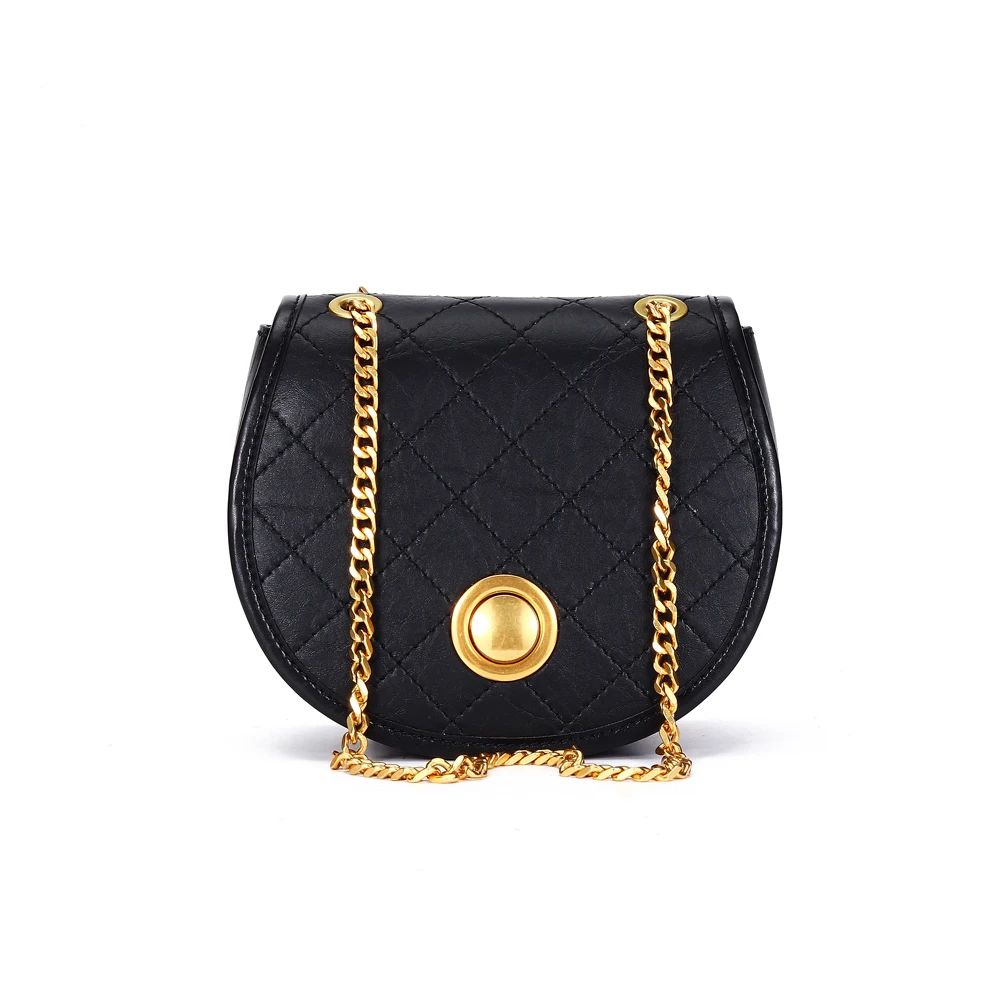 DASTINLY Saddle Bag Fashion Crossbody Shoulder Bags Popular Chain Messenger Bag