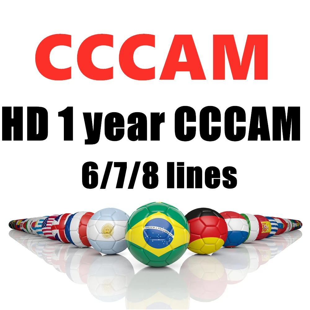 

Spain Cccam espa a server hd stable Europe clines 6/7/8 line Portugal/Poland/Italia ccam 1 year tv cinebox satellite receptor