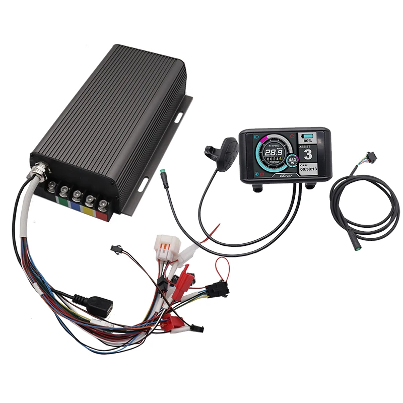

Mqcon SVMC72150-APT 48V-72V 3KW-4KW Ebike QS Motor Controller Kits