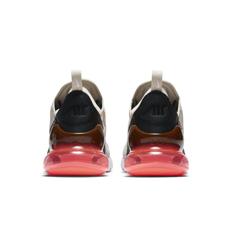 Оригинальные подлинные мужские кроссовки для бега от Nike Air Max 270, дышащие, противоударные, Нескользящие, AH8050
