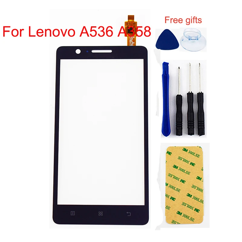 

For Lenovo A536 A358 LCD Display Monitor panel Screen Module + Touch Screen Digitizer Sensor Panel Glass