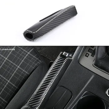 

Car Leather Gear Shift Knob Cover Handbrake Sleeve Collars For Skoda Octavia A7 2015 2016 2017 2018 2019 2020 Car Accessories