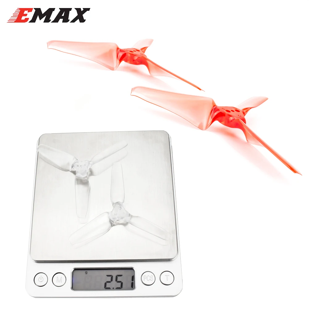 6 짝/몫 EMAX AVAN 미니 3x2.4x3MM 3 인치 3 블레이드 RC 프로펠러 Babyhawk 3 FPV 드론 Quadcopter 장난감
