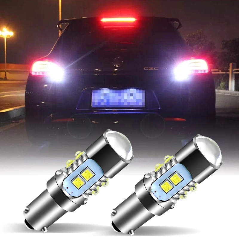 

2pcs LED Backup Light Blub Reverse Lamp H21W BAY9S 64136 Canbus No Error For VW Beetle Touareg Volvo S60 Audi R8 BMW X3 X6