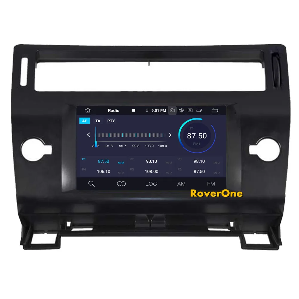 Sale RoverOne Car Multimedia System For Citroen C4 C-Triomphe C-Quatre Android 9.0 Radio Stereo DVD GPS Navigation Media Music Player 7