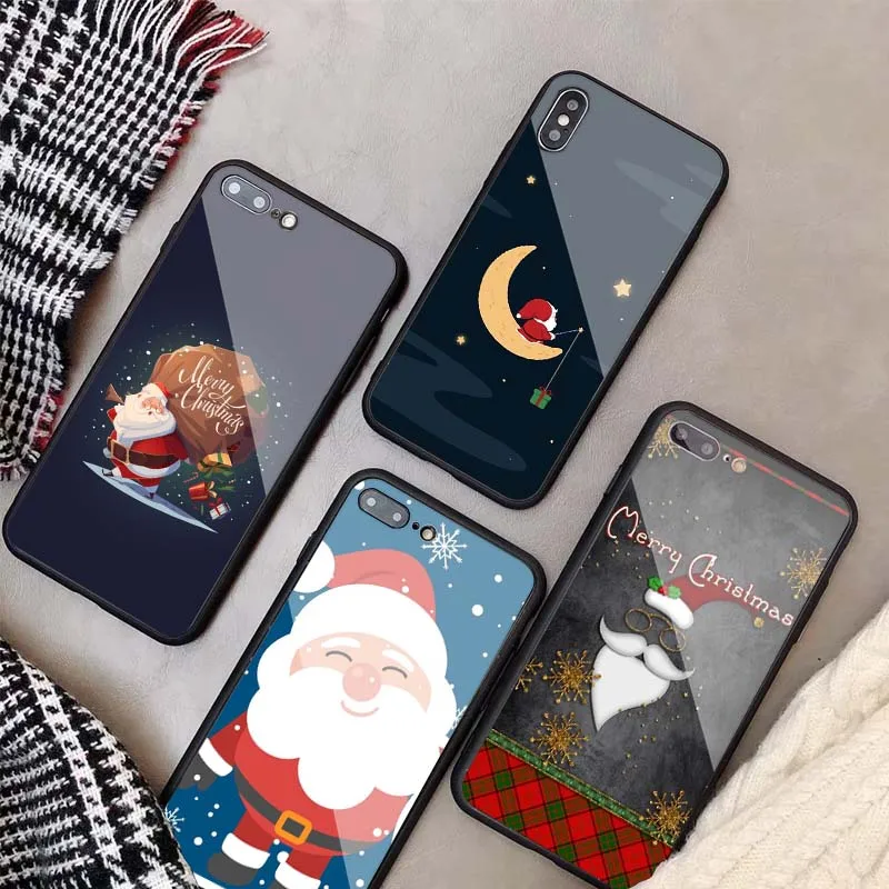 Чехол из закаленного стекла для iPhone 11 12 Pro XR X XS MAX 8 7 6 5 Plus | Мобильные телефоны и