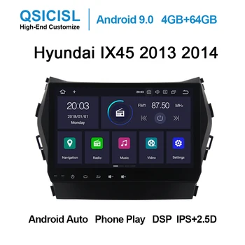 

Android 9.0 IPS 2.5D 9" car dvd multimedia player for Hyundai IX45 2013 2014 head unit 1 din radio multimedia stereo DSP SWC