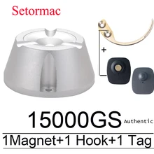 15000GS Универсальный магнитный деташер shoplifting магнит 1 шт. крюк ключ деташер съемник для противокражных бирок ручной инструмент для удаления бирки