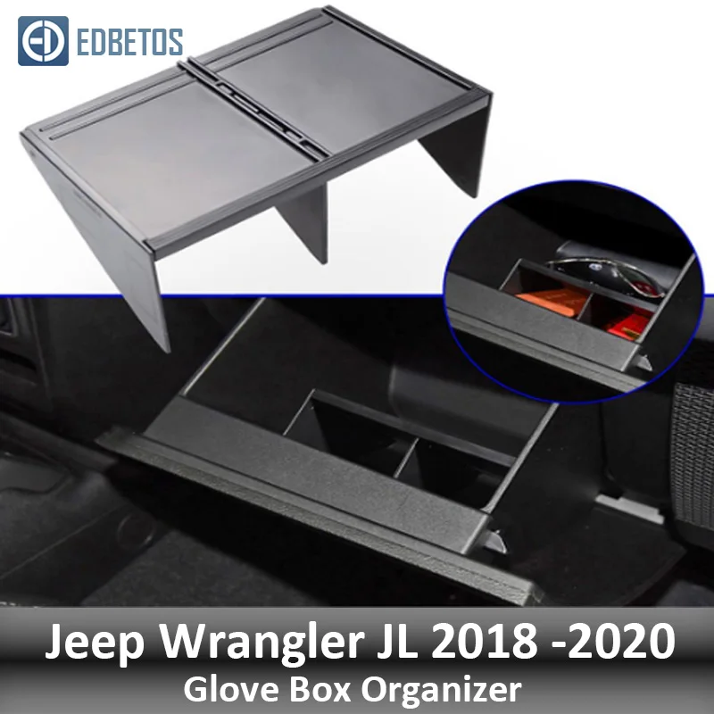 AB075 Подлокотник вторичный бардачок для Jeep Wrangler JL центральная консоль Органайзер лоток-Wrangler укладка - Название цвета: AB075