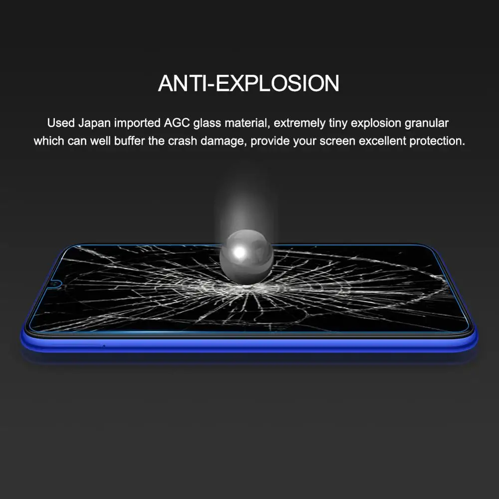 Для Xiaomi Redmi Note 8T закаленное стекло Nillkin Amazing H+ Pro защита экрана 2.5D изогнутая защитная пленка твердость 9H стекло