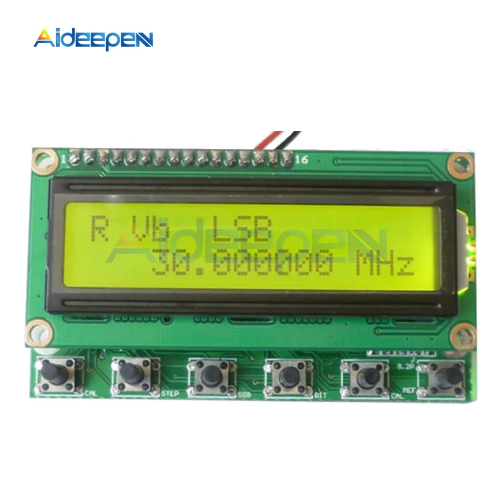 

AD9850 6 Bands 0~55MHz DDS Spectrum Analyzers Signal Generator Digital HAM Radio RIT VFO SSB
