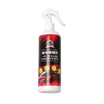 

500Ml Car Coating Agent Spray Type Car Wax Flooding Water Strong Water Displacement Crystal Clear 1 Bottle
