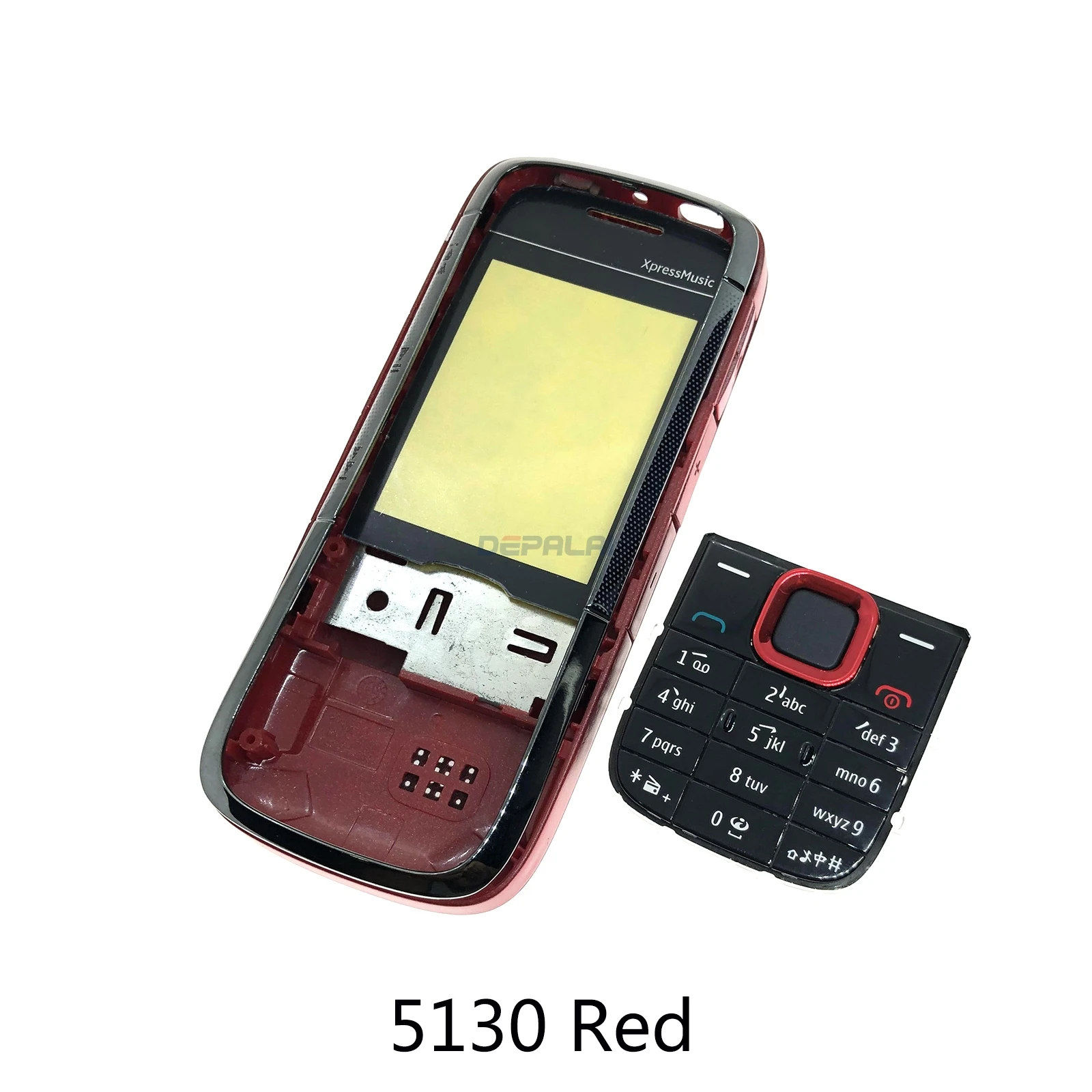 Case Keypad For Nokia 5130 5310 5320 Back cover Battery rear Case Parts repair red blue black
