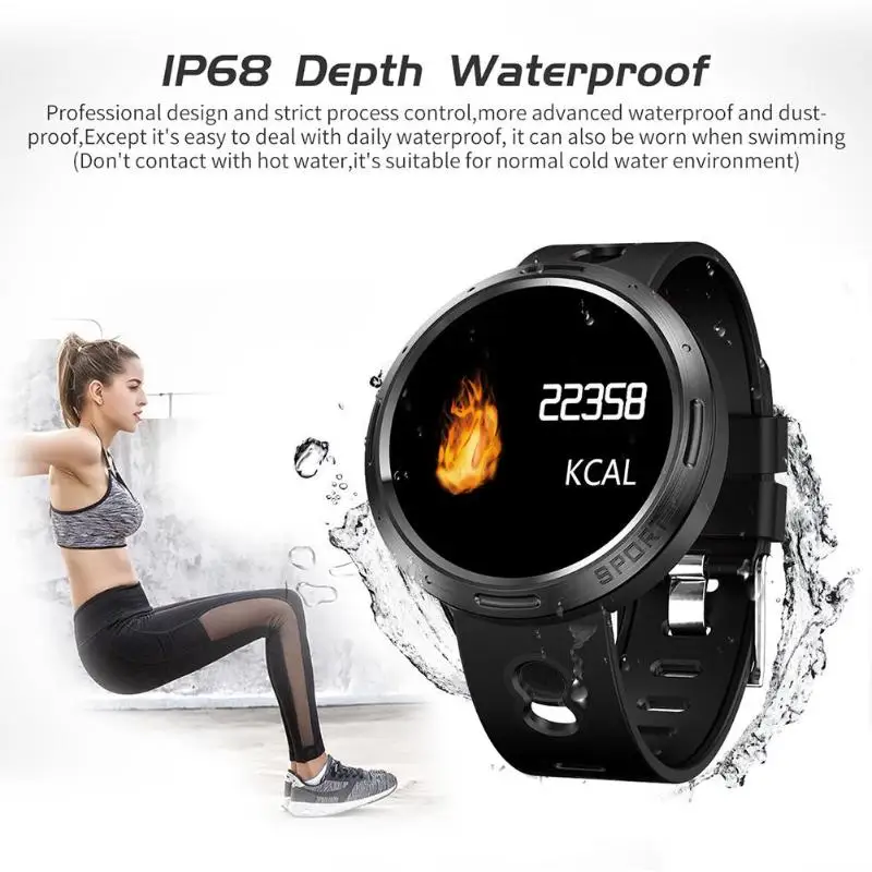 M58 Smartband IP68 водонепроницаемый монитор сердечного ритма сна будильник браслет