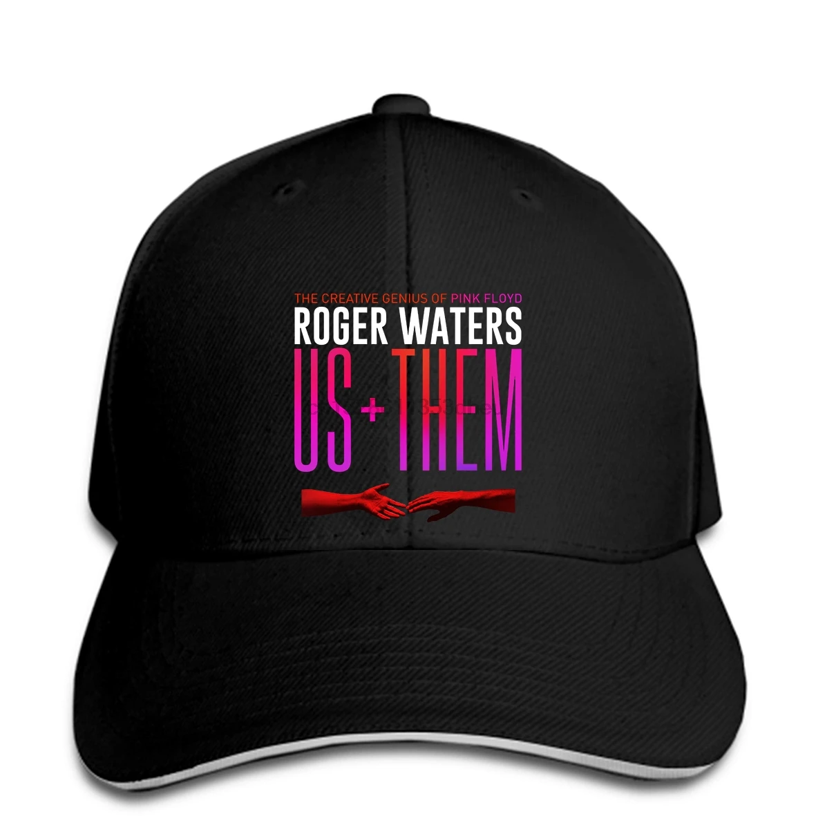 

New Roger Waters US THEM TOUR 2017 USA Black Baseball cap 2 Side snapback hat Peaked
