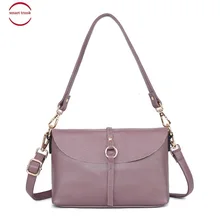 Натуральная кожа женская посылка сумка в сдержанном стиле на одно плечо портативная Диагональная Сумка из натуральной кожи