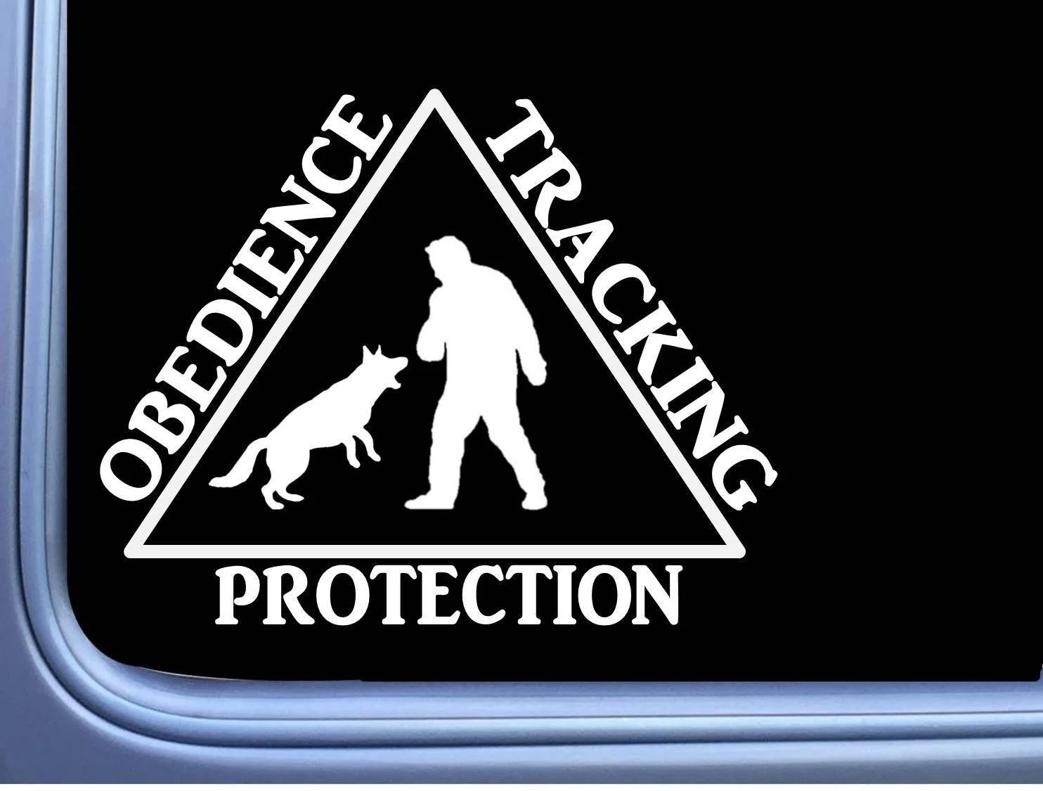 Наклейка для отслеживания Obnedience M349 6 дюймов dog k9 | Автомобили и мотоциклы