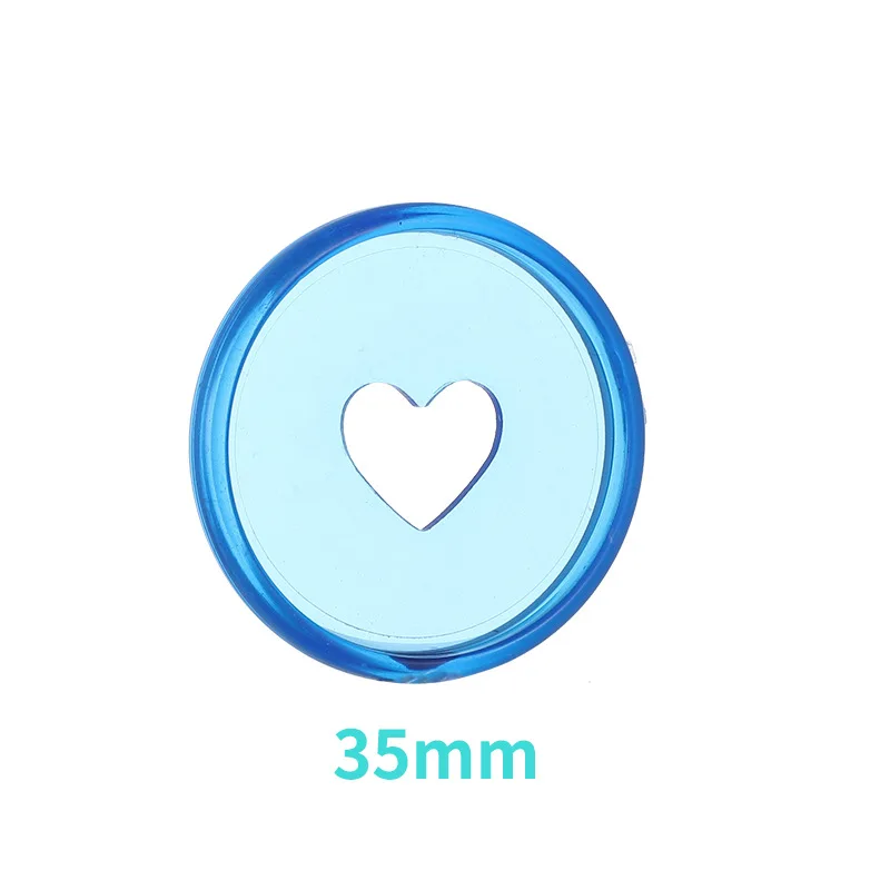 

35mm 50PCS color disk buckle loose-leaf button mushroom hole hand book accessories notebook binding ring