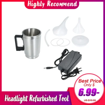 

Car Headlight Restorer Repair Restoration Steam Polishing Chemical Tool Cleaner Headlights Refurbished Polish Polisher EU Plug