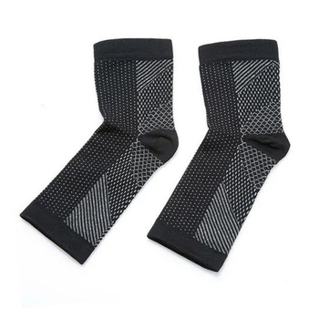 

1pair Ankle Support sock Foot Anti Fatigue Compression Sleeve Relieve Pain Swelling Arch Heel Socks Foot Support Compression