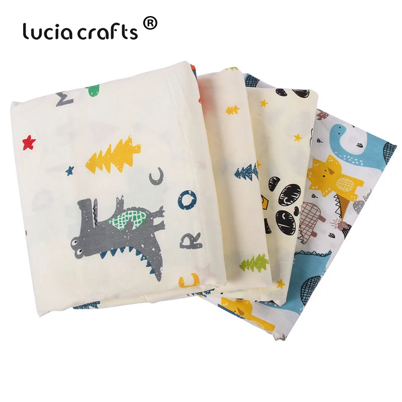 1 шт. 50*50 см мультфильм печатных лоскутное изделие из хлопчатобумажной ткани саржевая Ткань DIY Детские простыни шитье стеганые жир четверти аксессуары 26029117